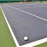 Réfection terrains de tennis en Béton Poreux Monaco