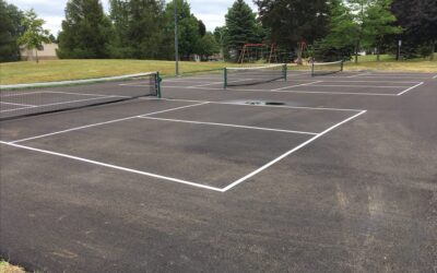 Assurer un Bon Drainage sur un Court de Tennis en Béton Poreux à Eyguières