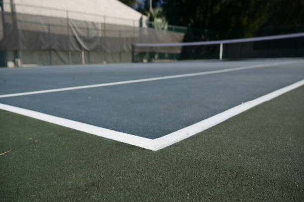 Réfection terrains de tennis en Béton Poreux Monaco