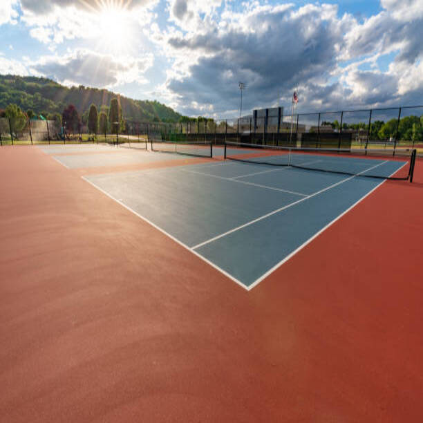 Construction court de tennis en Résine synthétique Manosque