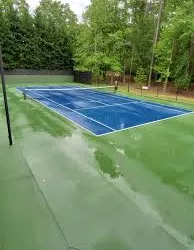 Quels sont les délais typiques pour la rénovation des courts de tennis Lyon et comment gérez-vous les interruptions de jeu pour les clubs de tennis à Lyon ?