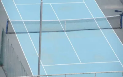 Comment se déroule la rénovation d’un court de tennis en béton poreux à Chartres ?