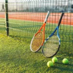 Rénovation terrain de tennis en gazon synthétique lyon