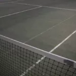 Rénovation court de tennis en béton poreux paris