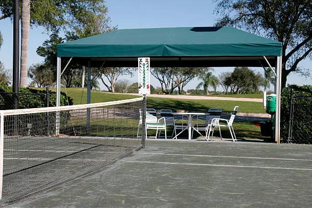 Construction court de tennis pour les particuliers