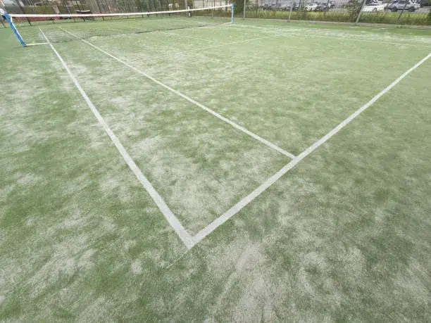 Construction court de tennis pour les particuliers