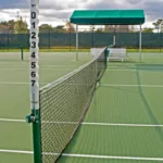 Construction d'un court de tennis pour les hôtels
