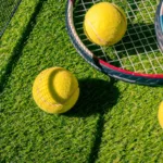 construction d'un court de tennis en gazon synthétique à Cannes