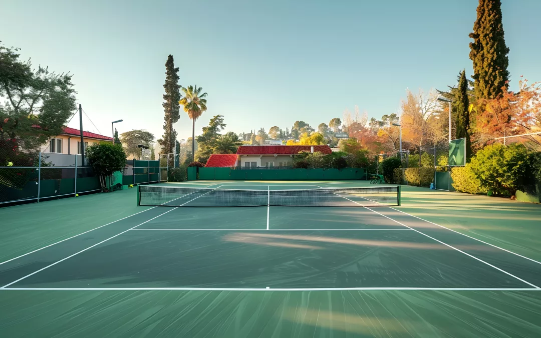 Pourquoi prévoir des zones de repos après la construction d’un court de tennis à Gassin ?
