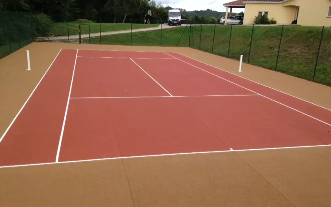 Taille terrain de tennis