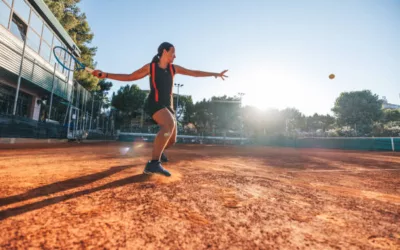 Gradins et modularité événementielle sur un court à Toulon