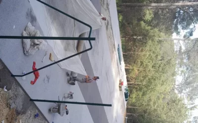 La sécurité des installations garantie par Service Tennis dans la rénovation court de tennis Mougins