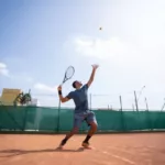 construction de court de tennis à Cannes