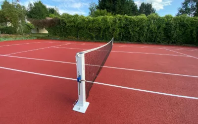 Construction d’un court de tennis en béton poreux à Angers : comment garantir une surface stable, durable et parfaitement adaptée aux besoins des joueurs ?