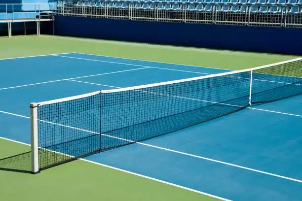 construction de court de tennis en résine synthétique Nice