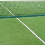 Construction court de tennis en gazon synthetique a Nice