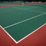 construction de court de tennis en résine synthétique Nice