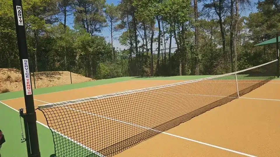 Court de tennis réalisé par Service Tennis