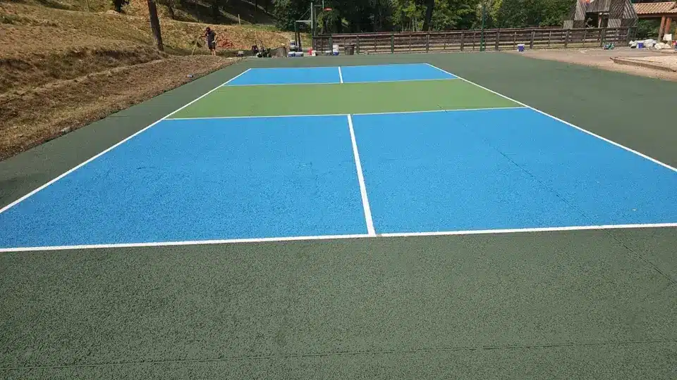 Court de tennis réalisé par Service Tennis