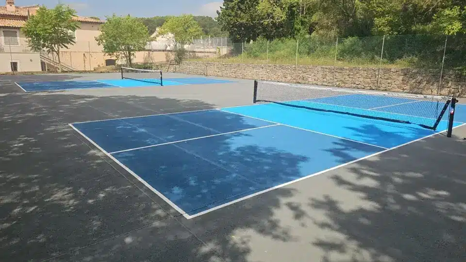 Court de tennis réalisé par Service Tennis