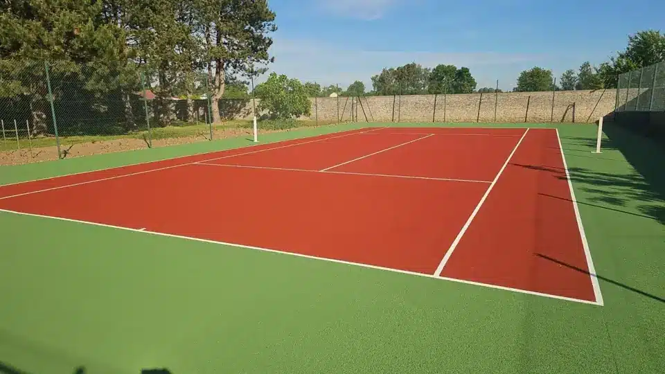 Court de tennis réalisé par Service Tennis