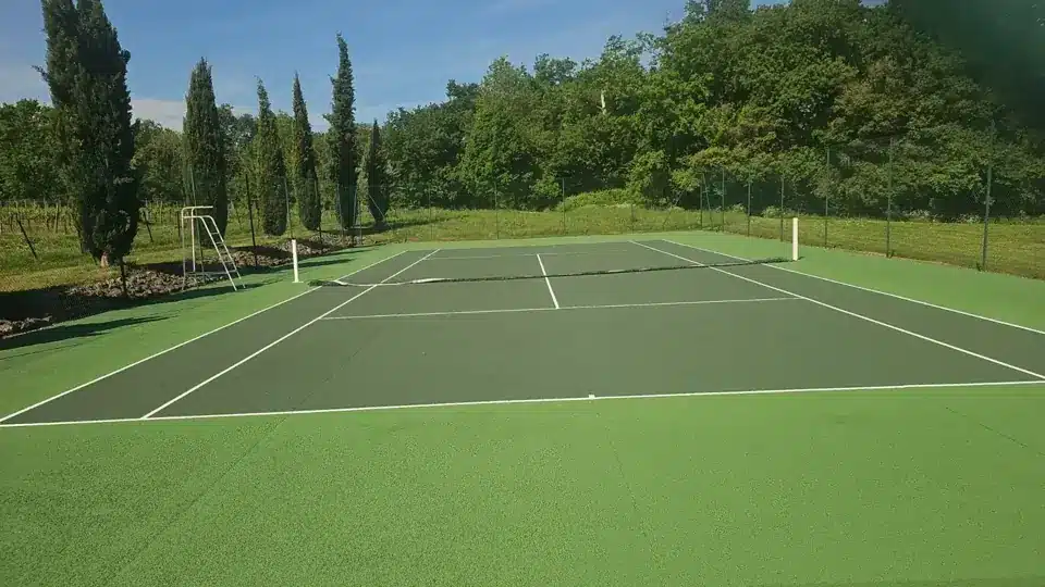 Court de tennis réalisé par Service Tennis