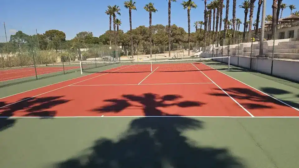 Court de tennis réalisé par Service Tennis
