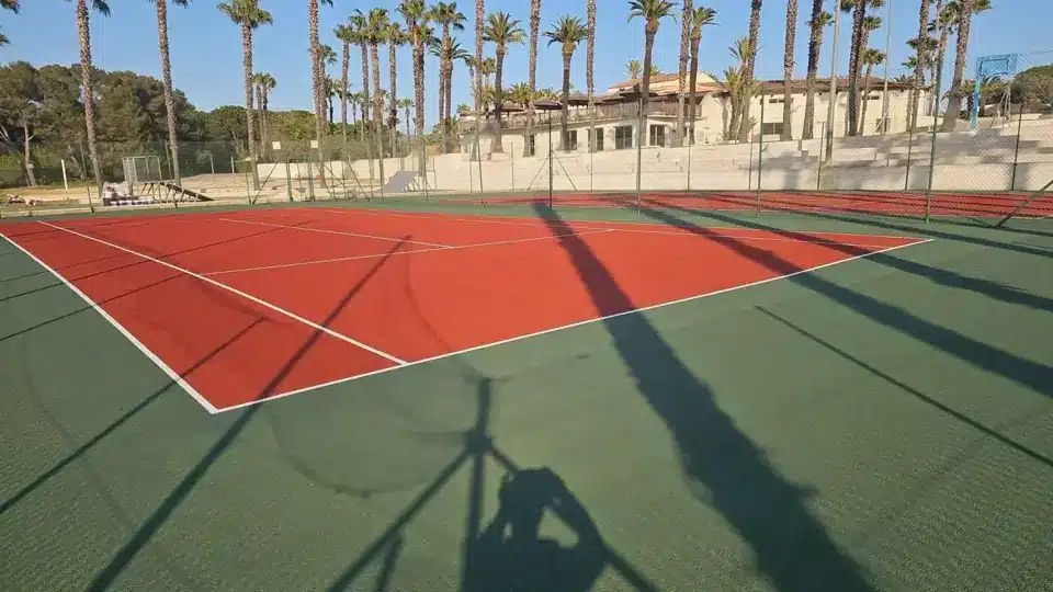 Court de tennis réalisé par Service Tennis