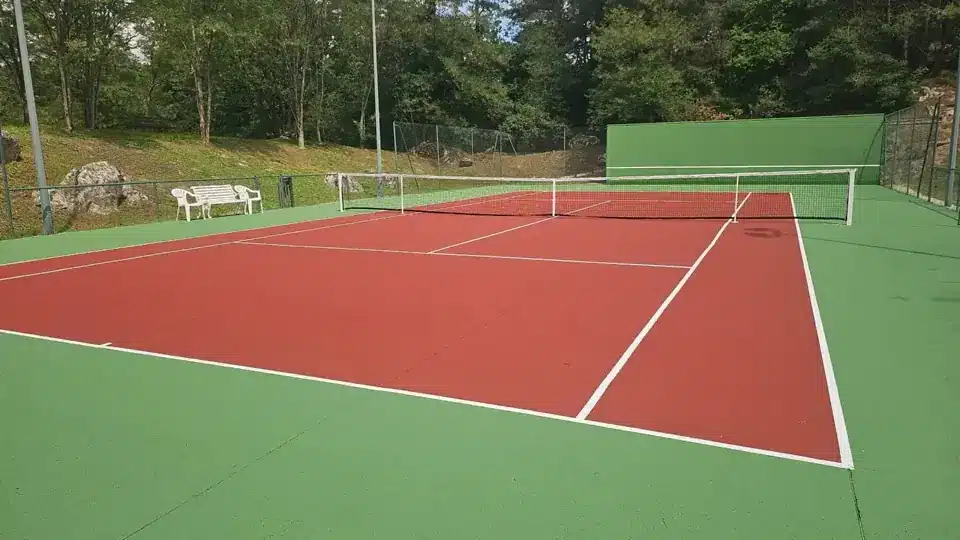 Court de tennis réalisé par Service Tennis