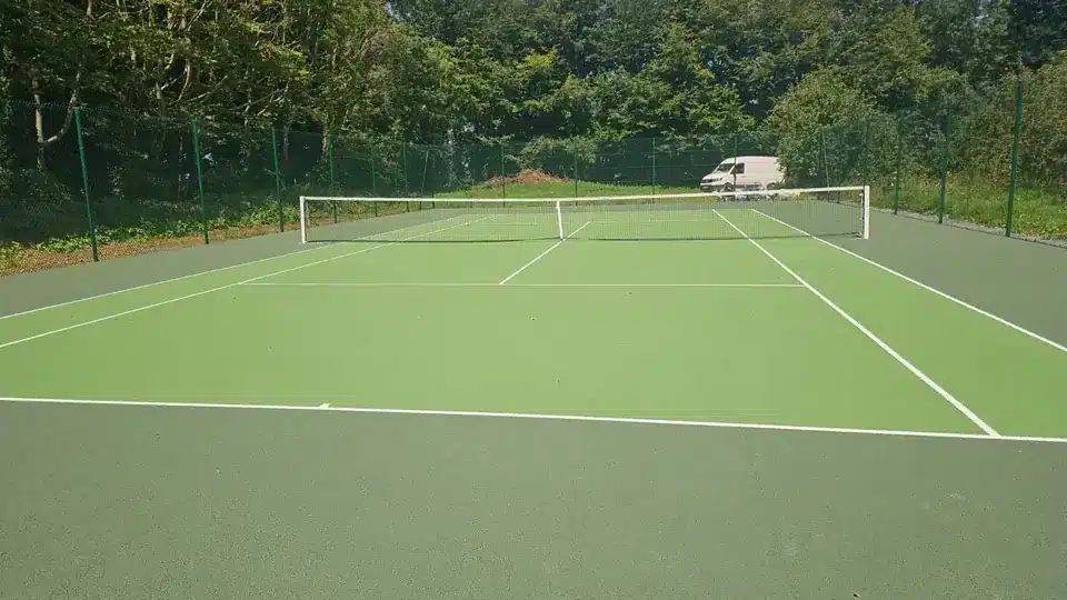 Court de tennis réalisé par Service Tennis