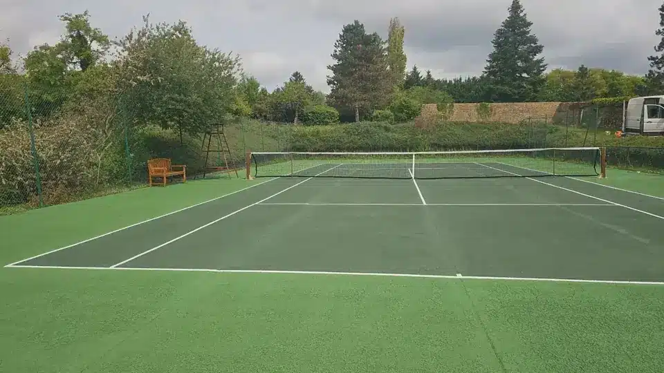 Court de tennis réalisé par Service Tennis