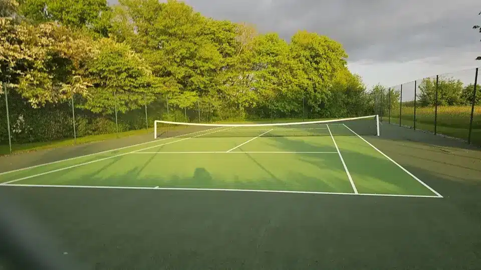Court de tennis réalisé par Service Tennis