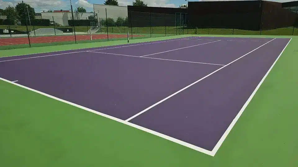 Court de tennis réalisé par Service Tennis