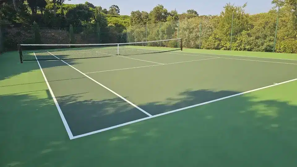 Court de tennis réalisé par Service Tennis