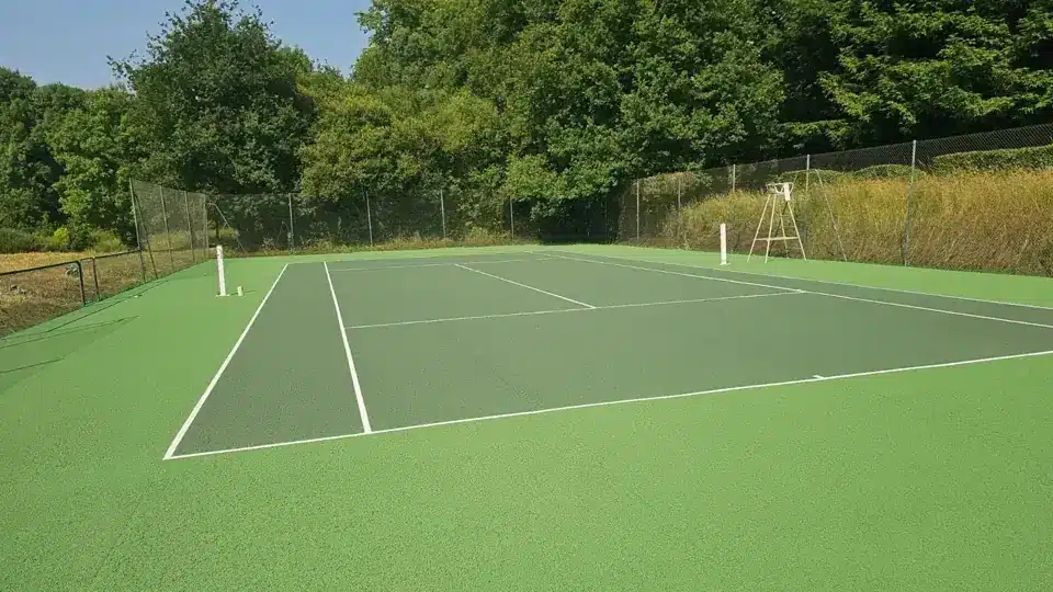 Court de tennis réalisé par Service Tennis