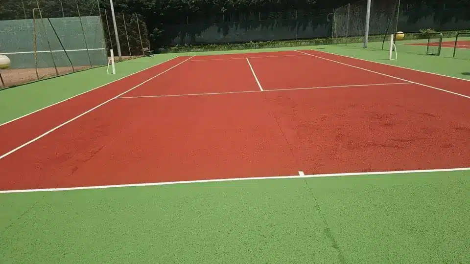 Court de tennis réalisé par Service Tennis