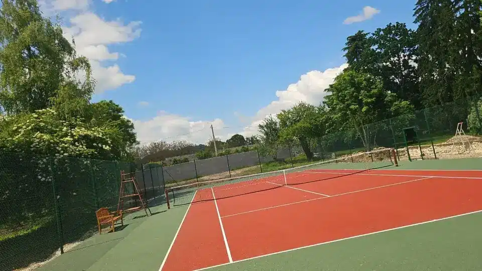 Court de tennis réalisé par Service Tennis