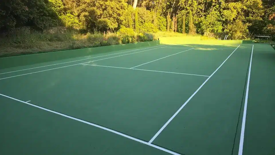 Court de tennis réalisé par Service Tennis