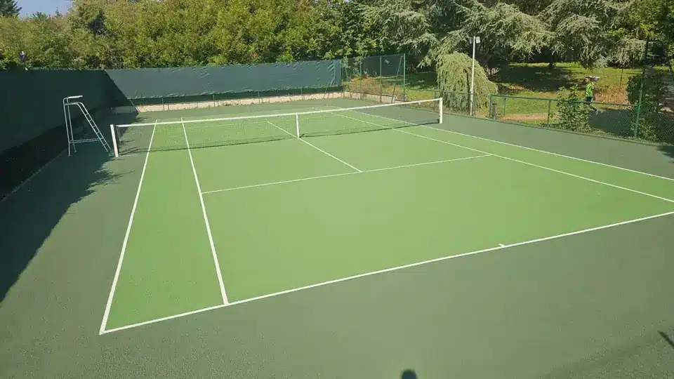 Court de tennis réalisé par Service Tennis