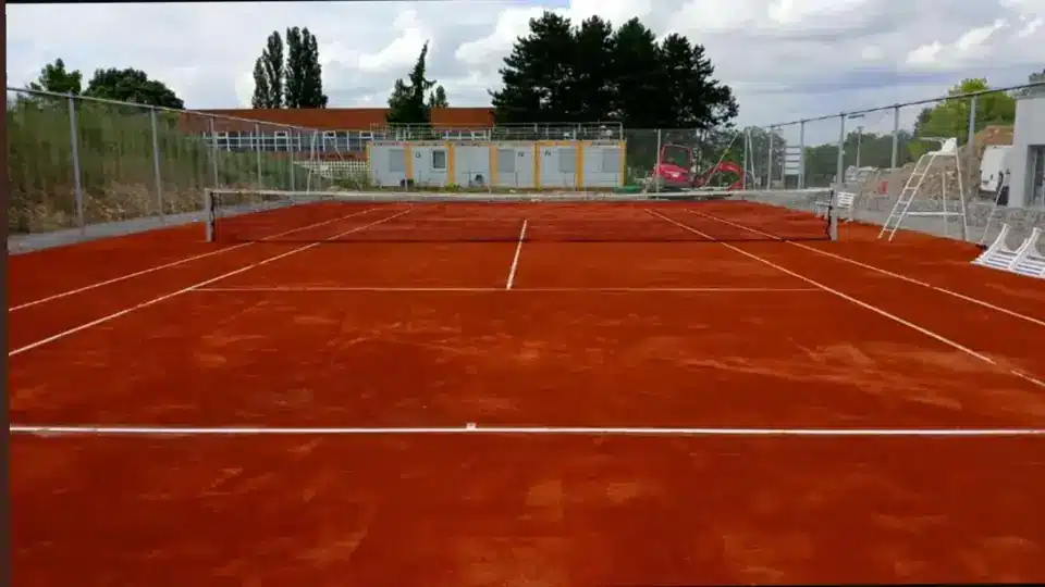 Court de tennis réalisé par Service Tennis