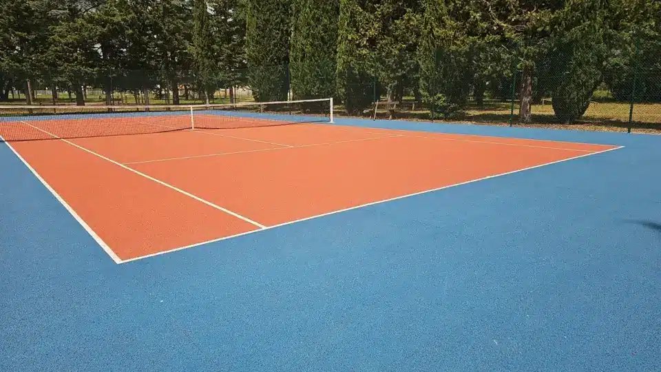 Court de tennis réalisé par Service Tennis