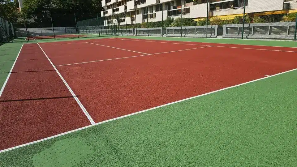 Court de tennis réalisé par Service Tennis