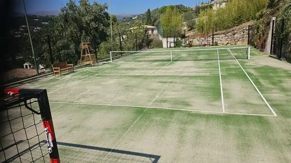 Court de tennis réalisé par Service Tennis